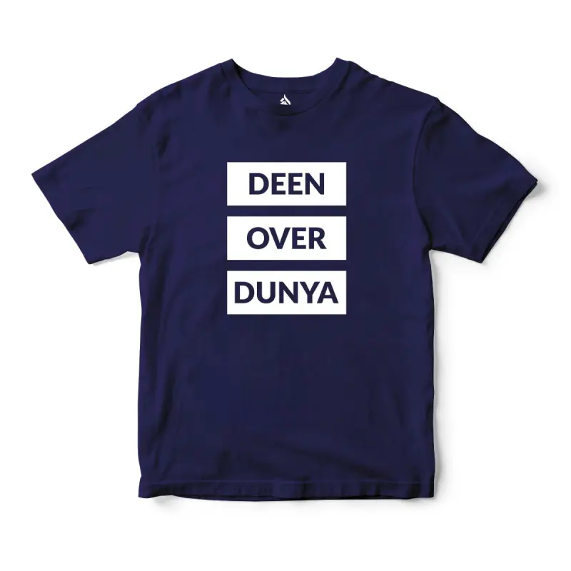 Deen Over Dunya Short Sleeves T-Shirt