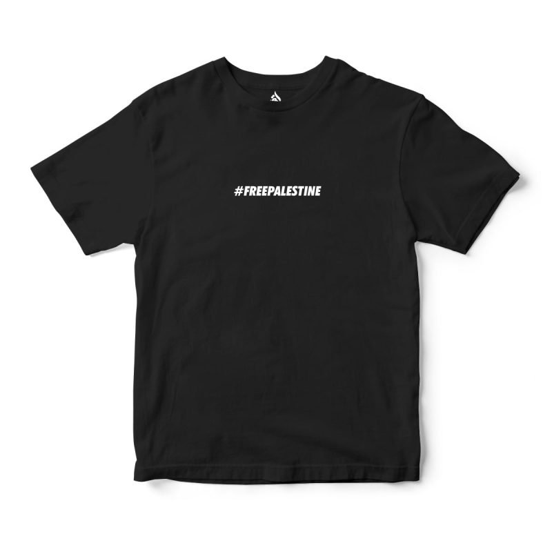 Hashtag Free Palestine Short Sleeves Shirt