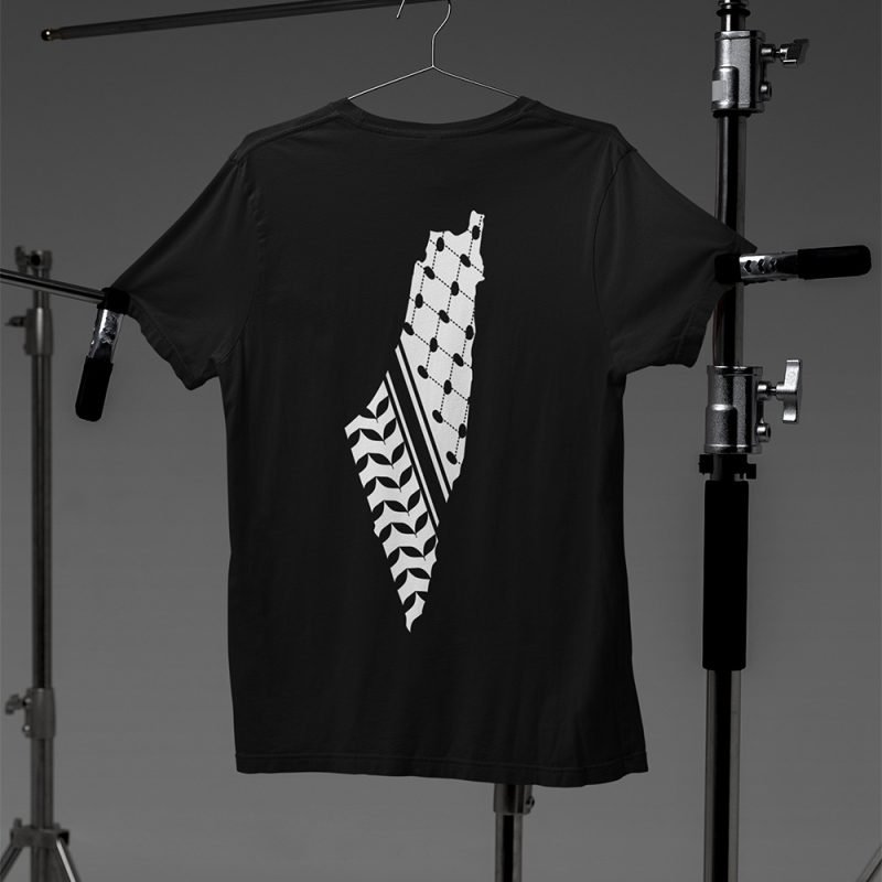 Palestine Keffiyeh Map T-Shirt