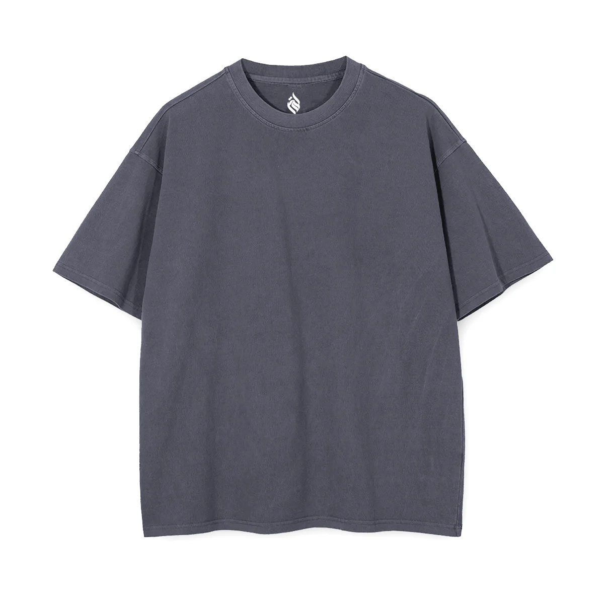 Plain Oversized Drop Shoulder Shirt - Image 4