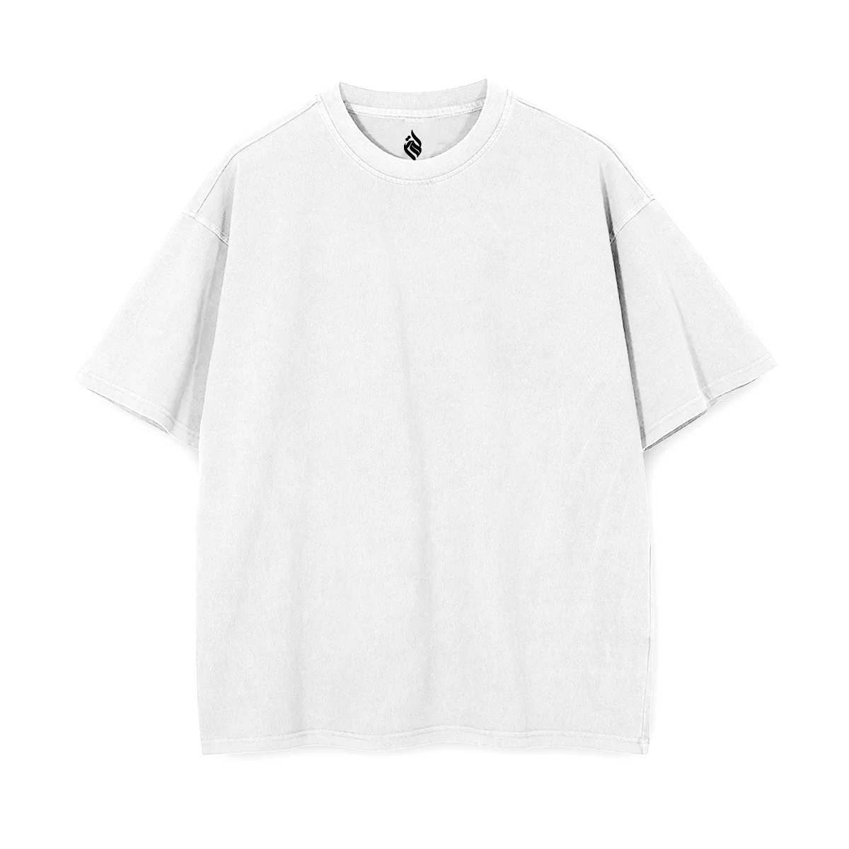 Plain Oversized Drop Shoulder Shirt - Image 6