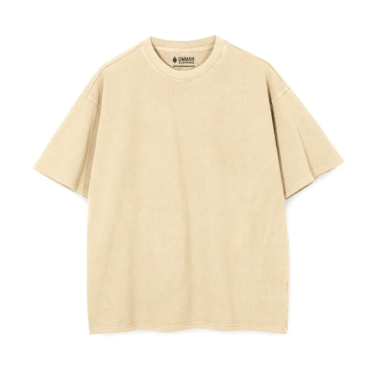 Plain Oversized Drop Shoulder Shirt - Image 9