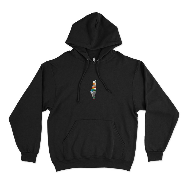 Palestine Culture Map Hoodie