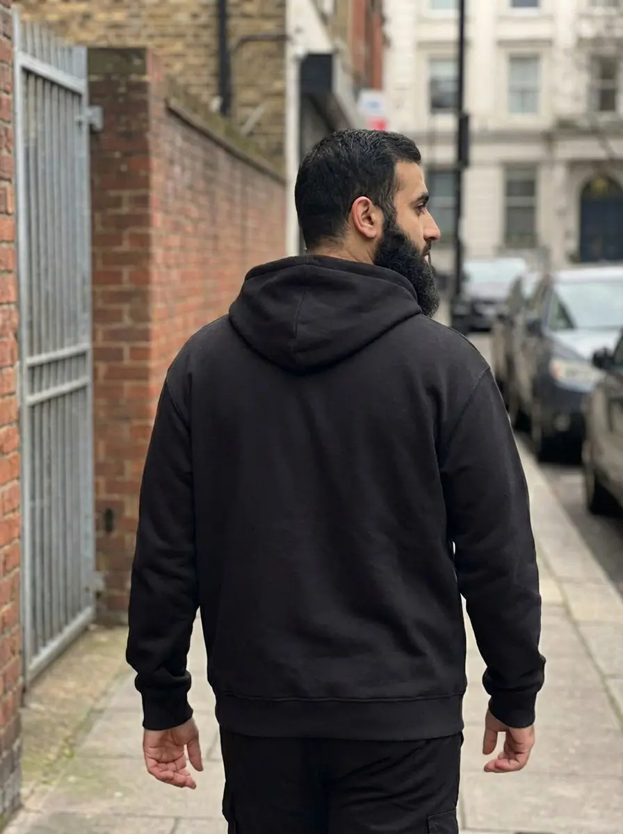 Heavyweight Plain Hoodie (Gender Neutral) - Image 2