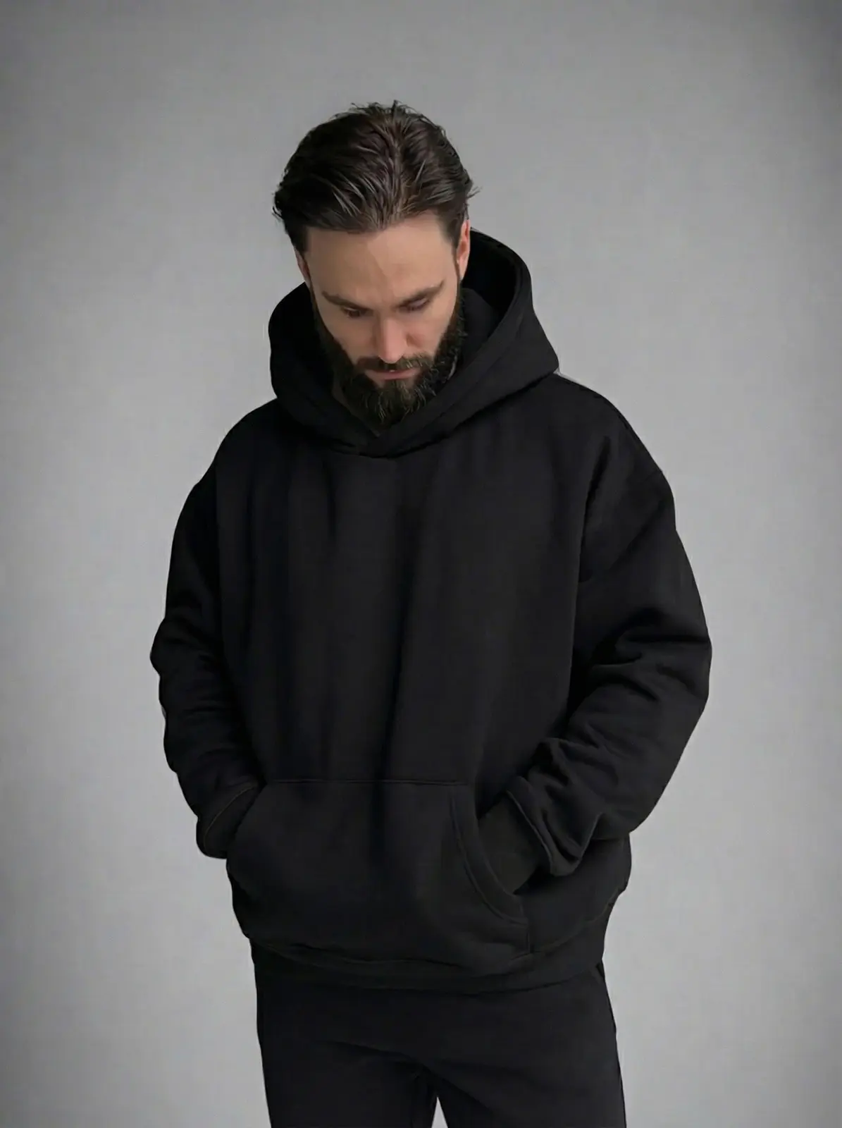 Heavyweight Plain Hoodie (Gender Neutral)