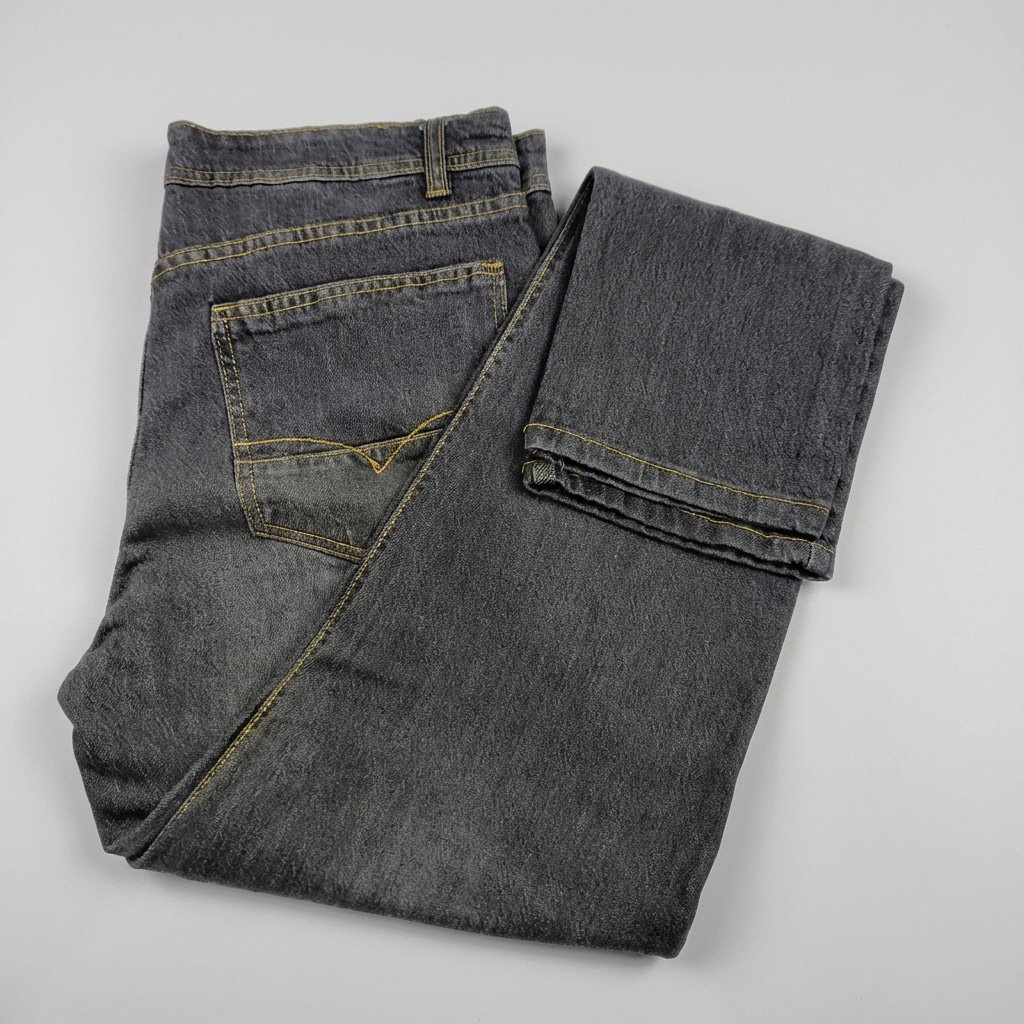 Demin Jeans - Grey - Image 3