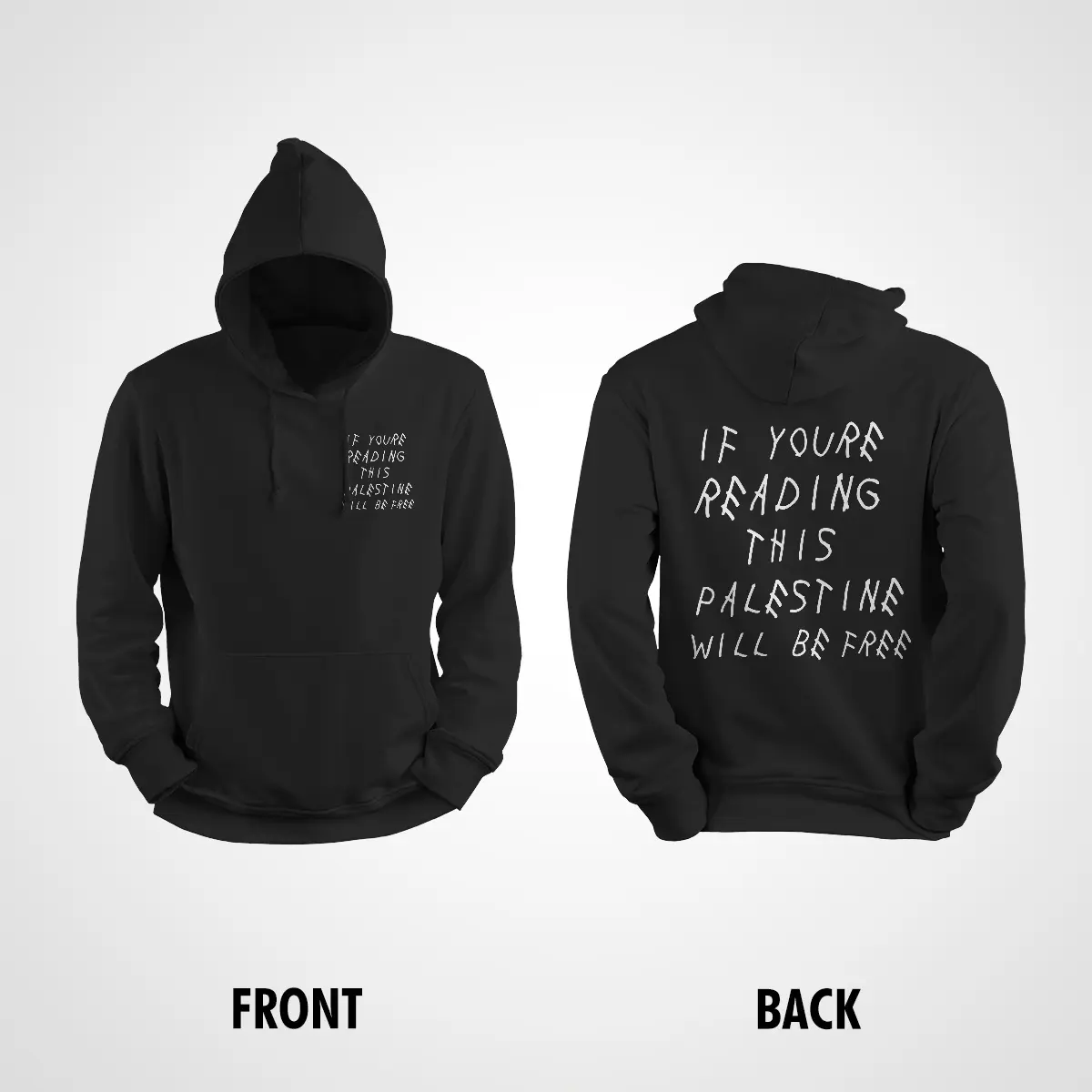 “If You’re Reading This Palestine Will Be Free” Hoodie - Image 2