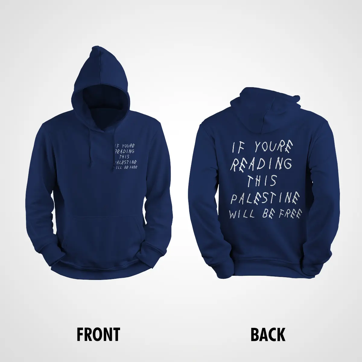 “If You’re Reading This Palestine Will Be Free” Hoodie - Image 3