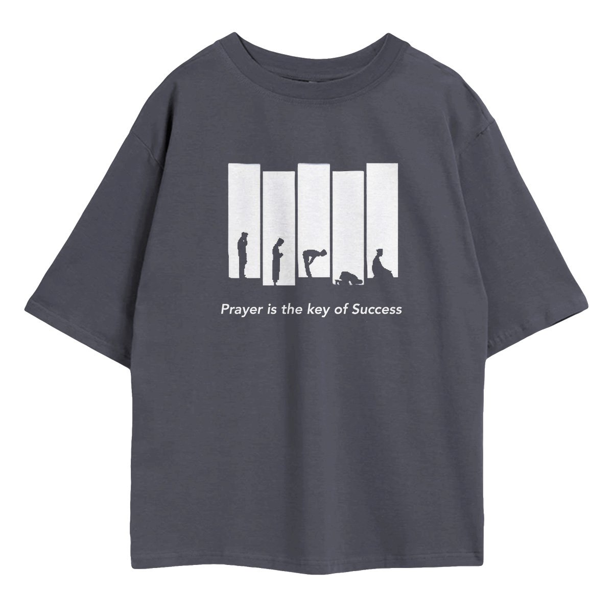 Prayer is the Key to Success Oversized T-Shirt - Image 3