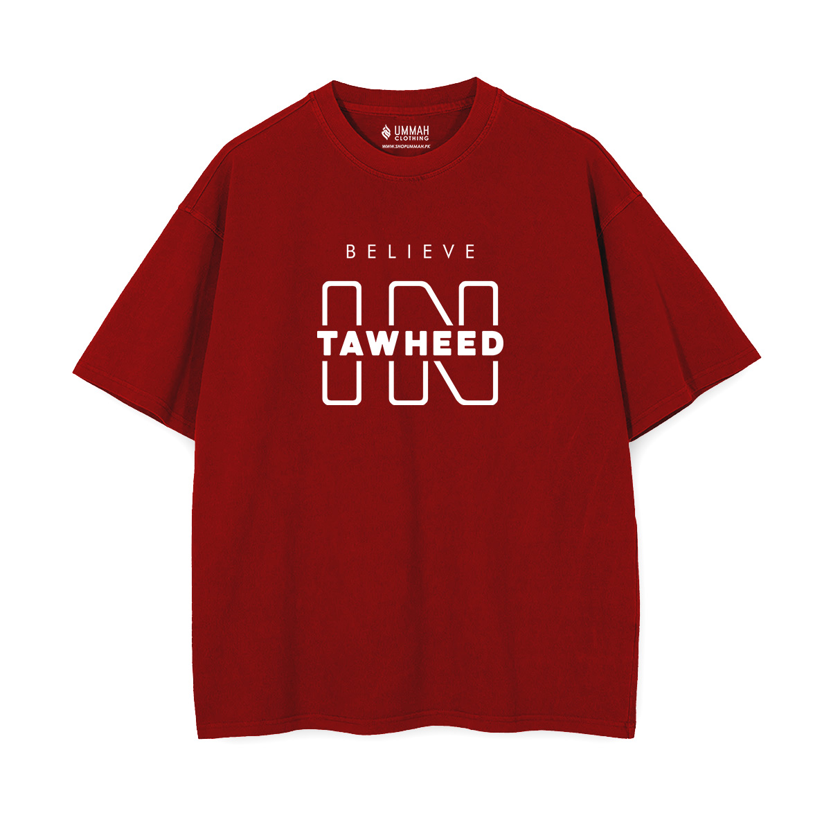 Believe in Tawheed Oversized T-Shirt - Image 4